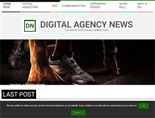 Tablet Screenshot of digitalagencynews.com